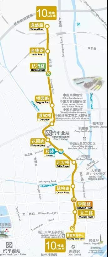 官宣今天上午11点杭州地铁三线齐开