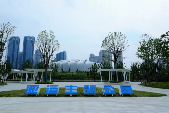 钱江世纪城亚运主题公园即将建成开放