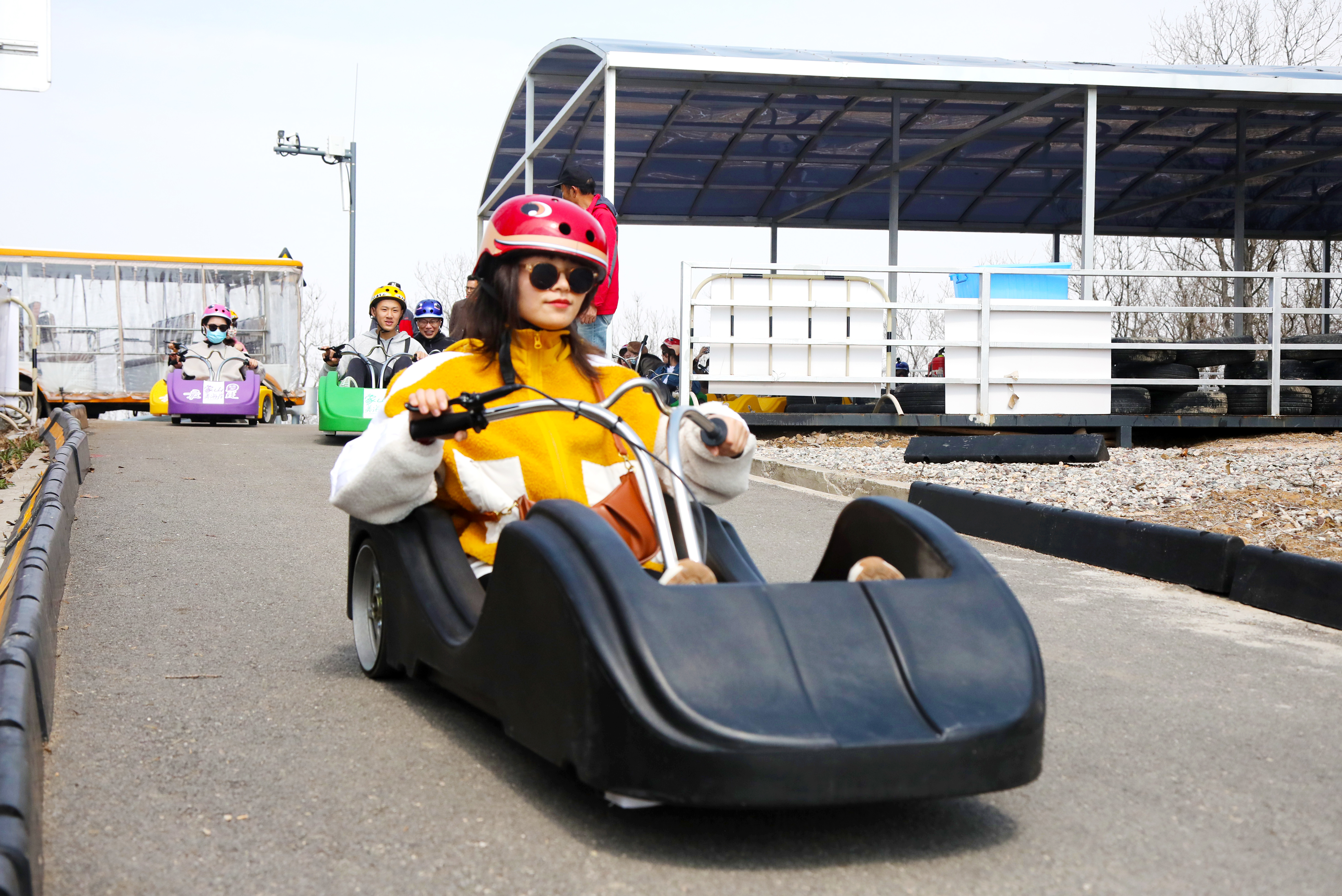 半边山山地滑车成春日打卡新宠