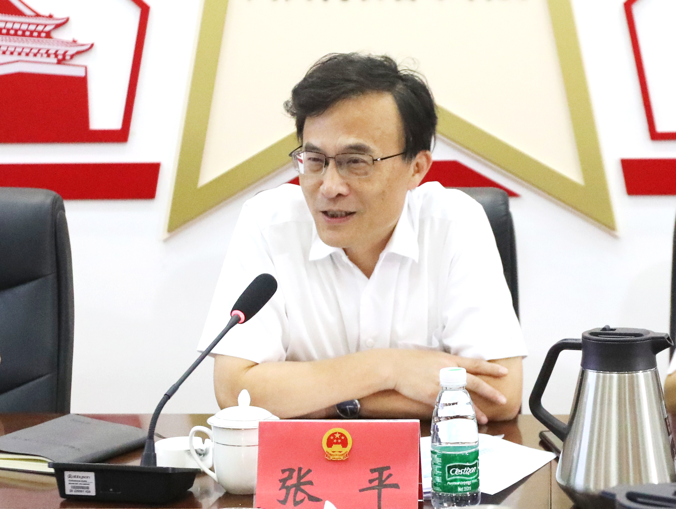 市人大常委会主任张平来象督查调研