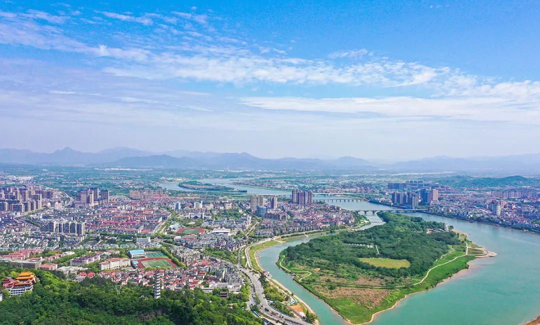 风貌建设初显成效美丽城镇提档升级兰溪城乡融合发展串珠成链