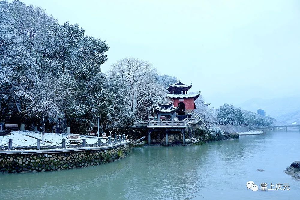 雪中庆元每一帧每一秒都美到窒息