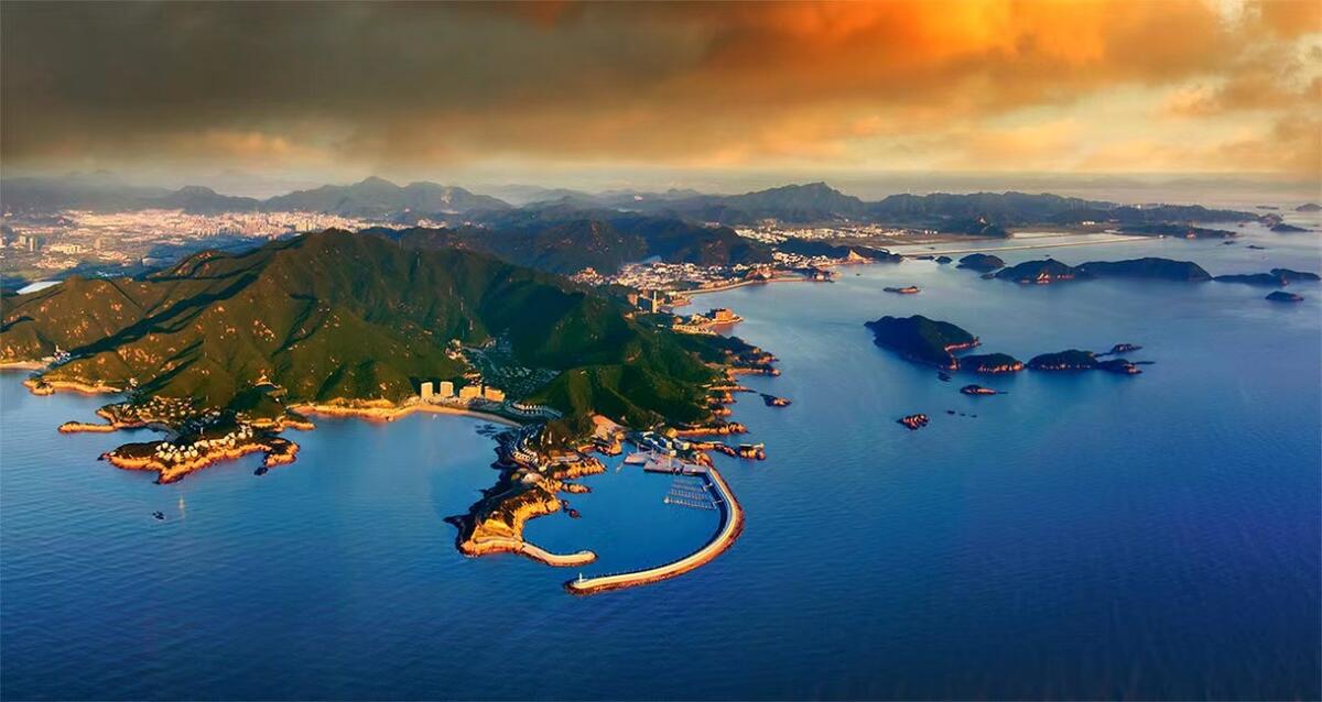 象山大目湾居民享受面朝大海的惬意生活