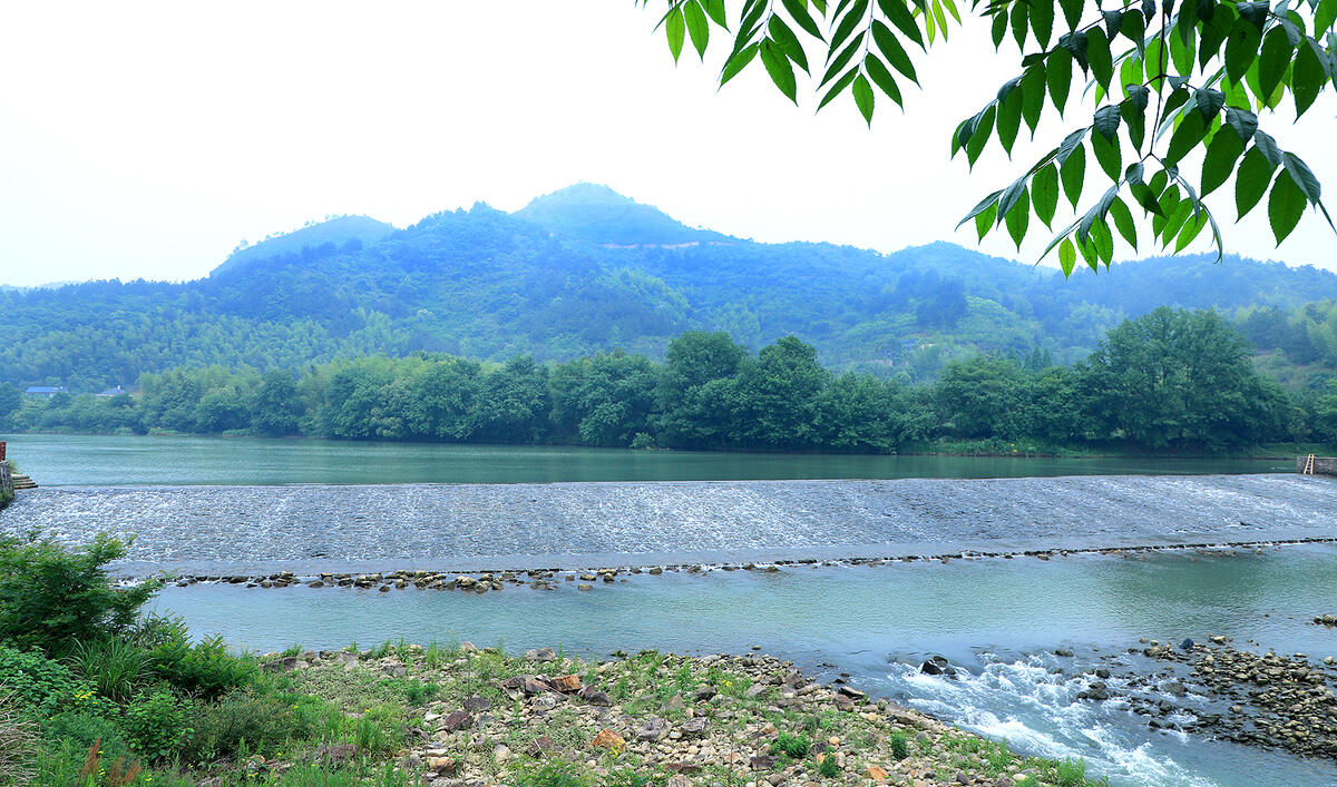 [新闻直播间]浙江龙游姜席堰:巧借自然引水入渠