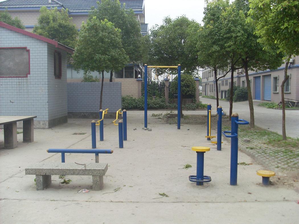 新农村公园一角