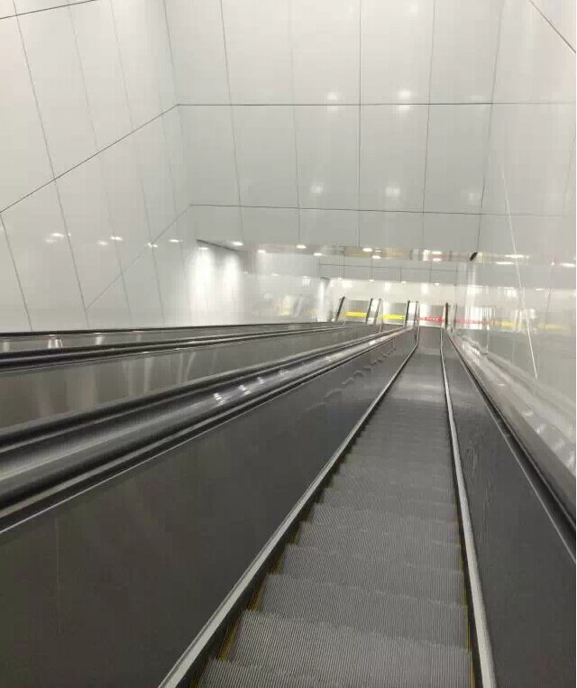 6层楼高的自动扶梯现身4号线新风站千万要抓牢