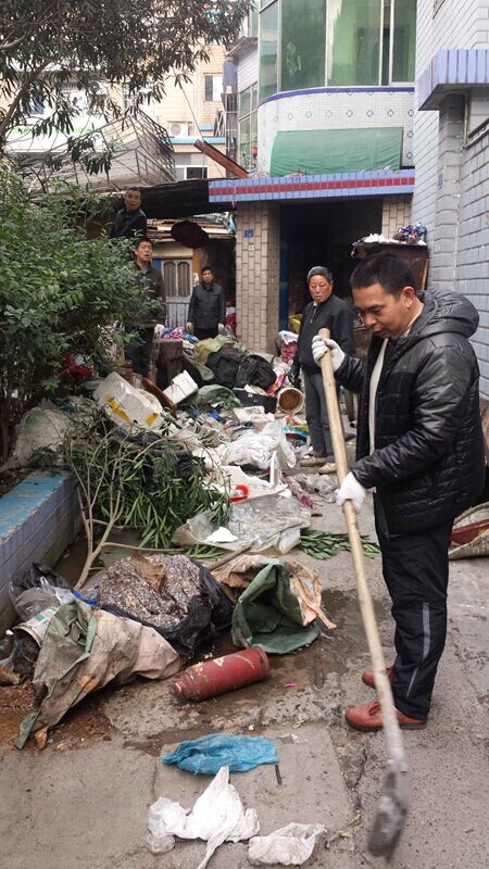 井头王社区全面环境卫生整治 助力g20
